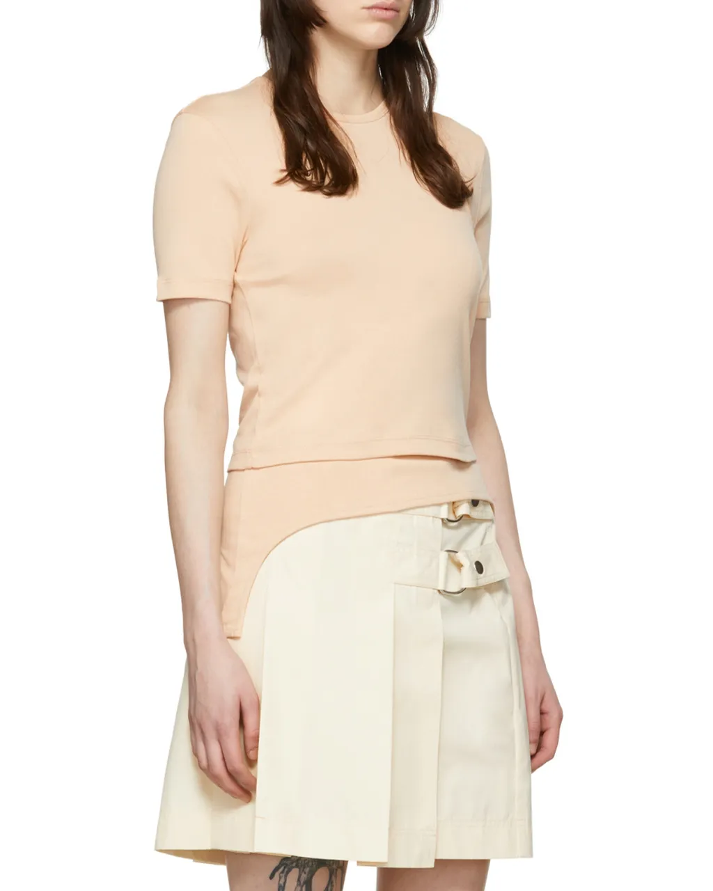 Plain Knitted T-Shirt