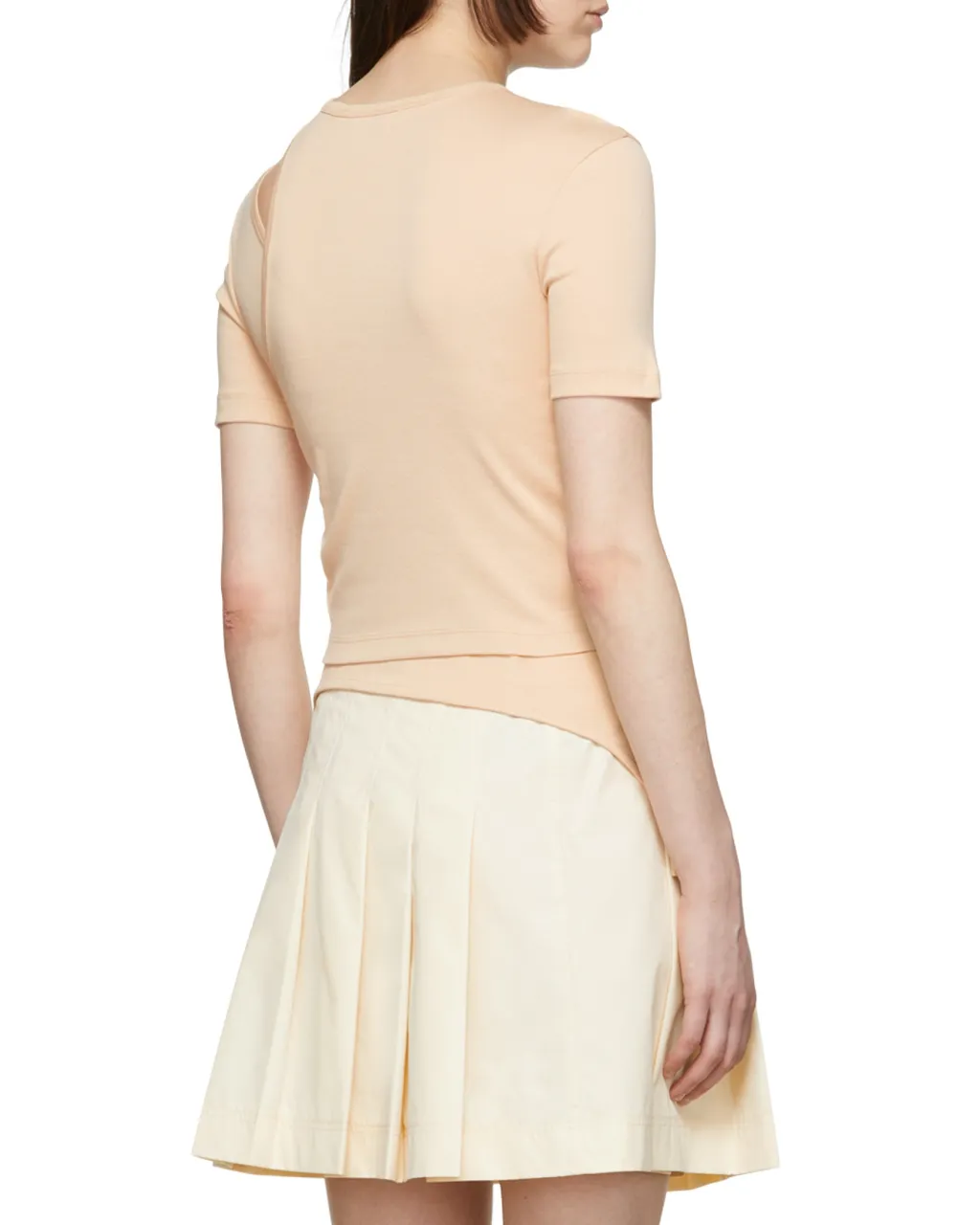 Plain Knitted T-Shirt
