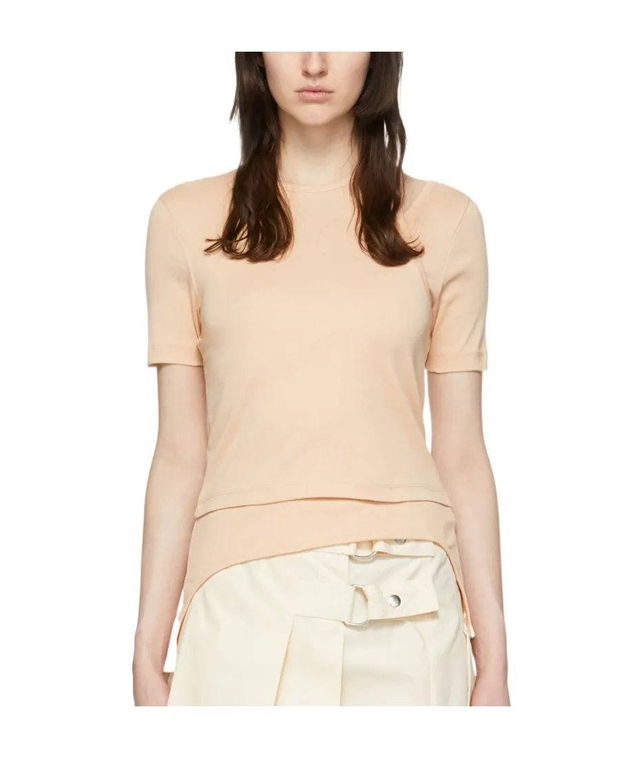 Plain Knitted T-Shirt