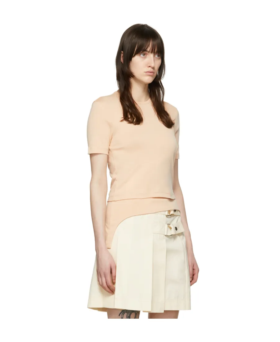 Plain Knitted T-Shirt