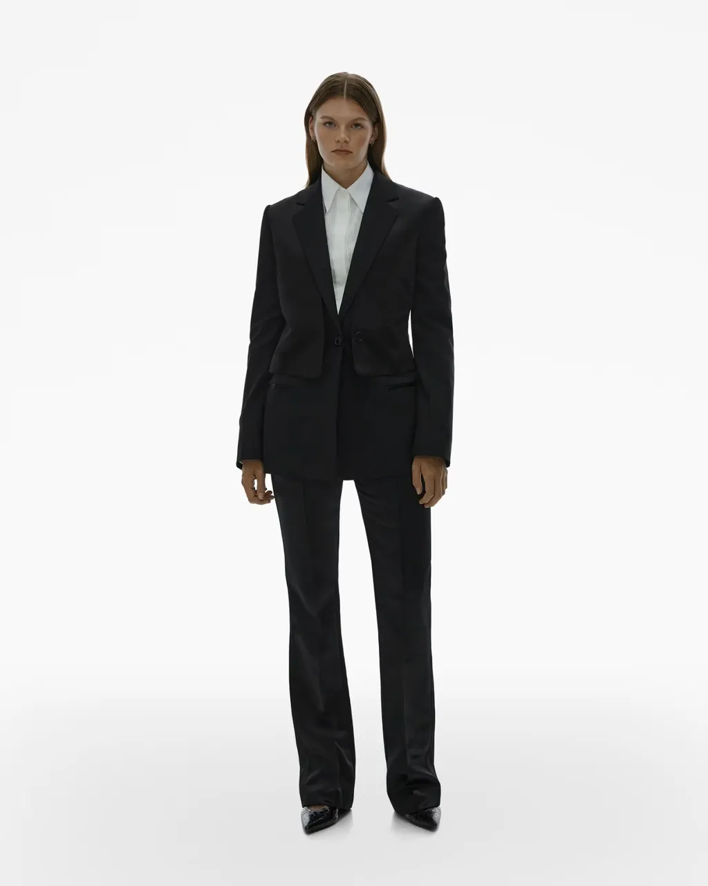 Cut-Out Layered Blazer