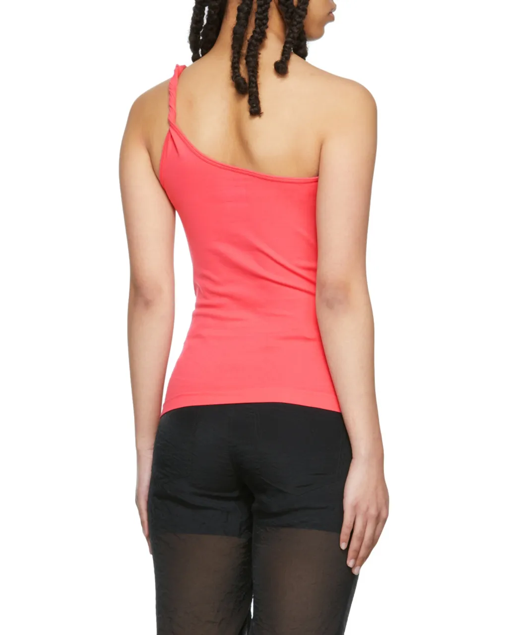 Twisted One-Shoulder Tank Top