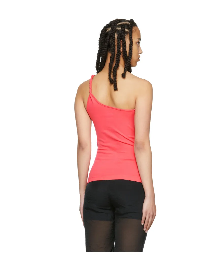Twisted One-Shoulder Tank Top