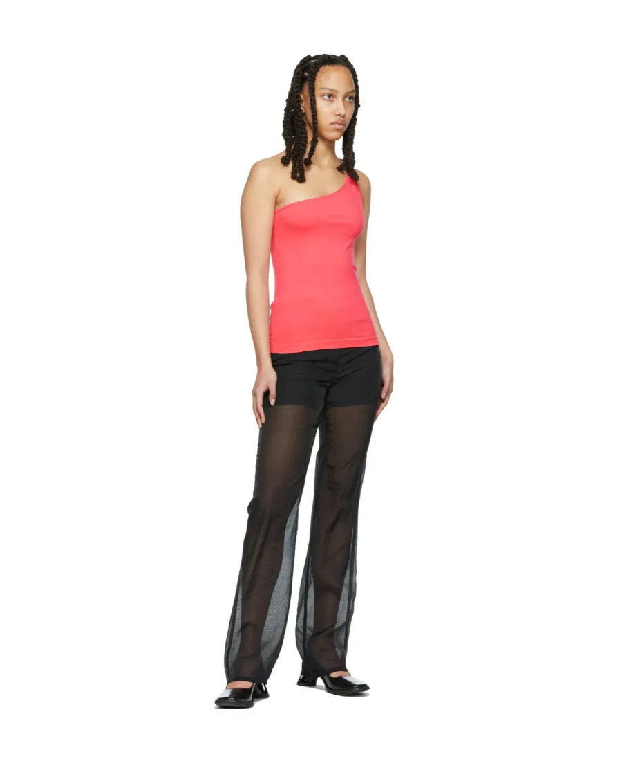 Twisted One-Shoulder Tank Top