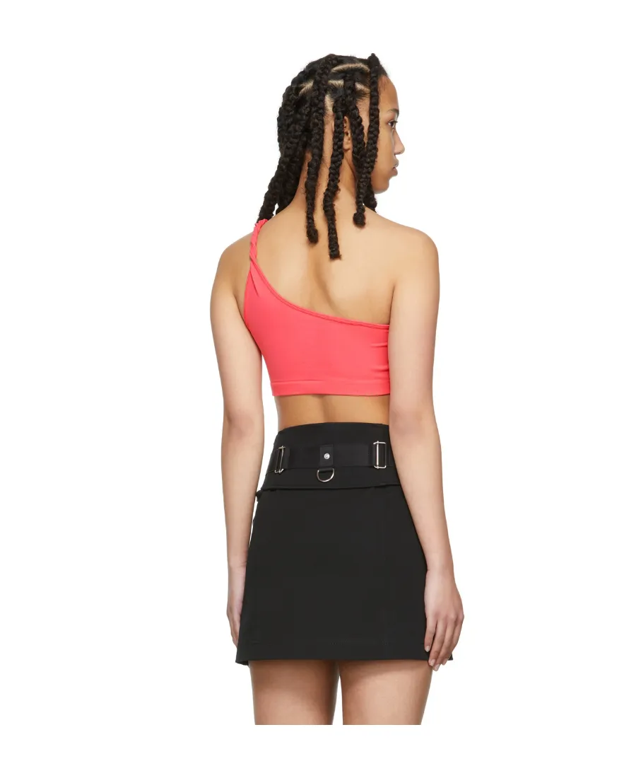 One-Shouldered Navel Vest