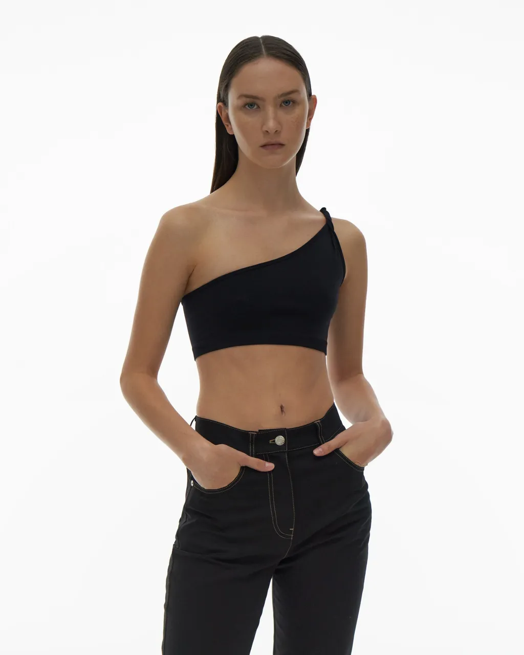 Asymmetric One-Shoulder Top