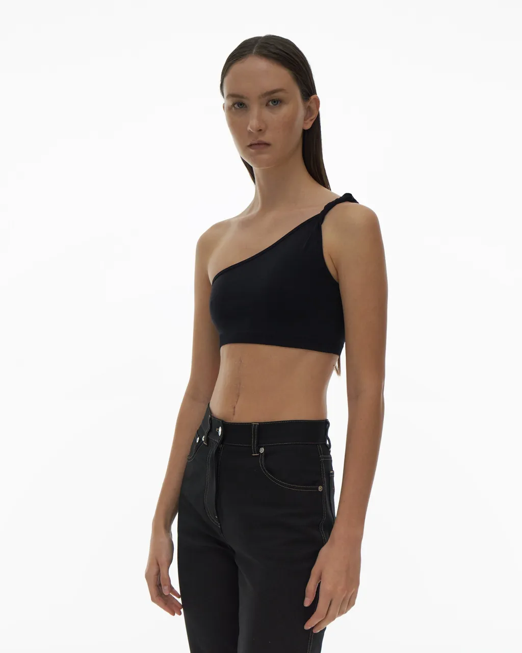 Asymmetric One-Shoulder Top