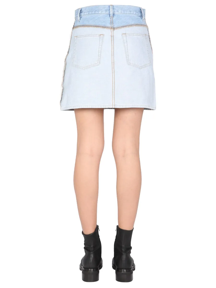 Reverse Mini Skirt