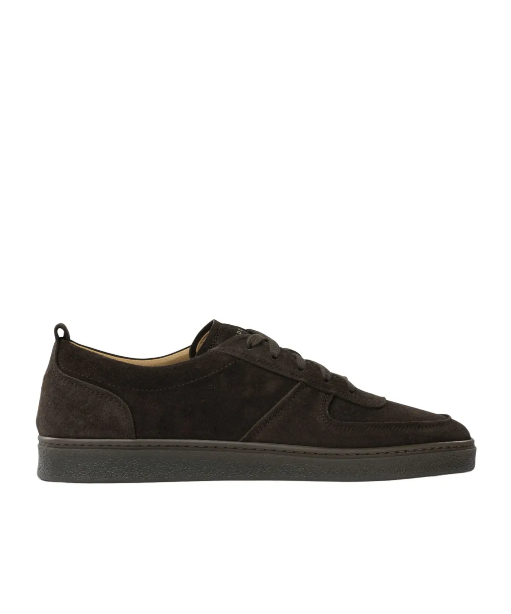 Lace-Up Suede Sneakers