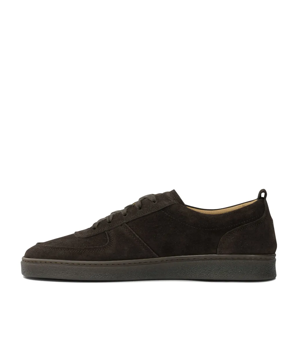 Lace-Up Suede Sneakers