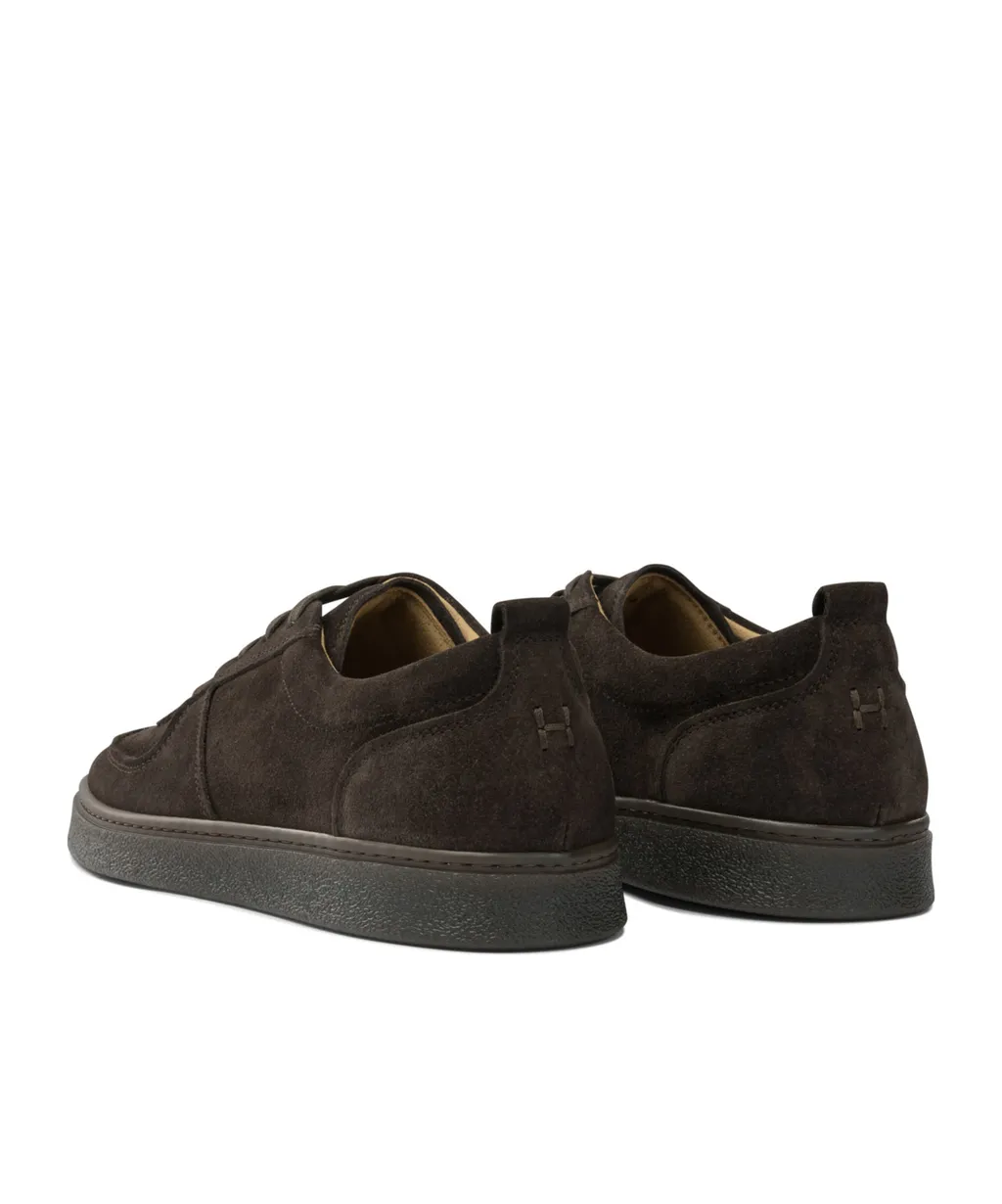 Lace-Up Suede Sneakers