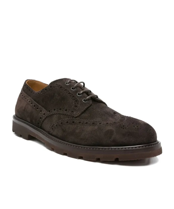 Round-Toe Lace-Up Sneakers