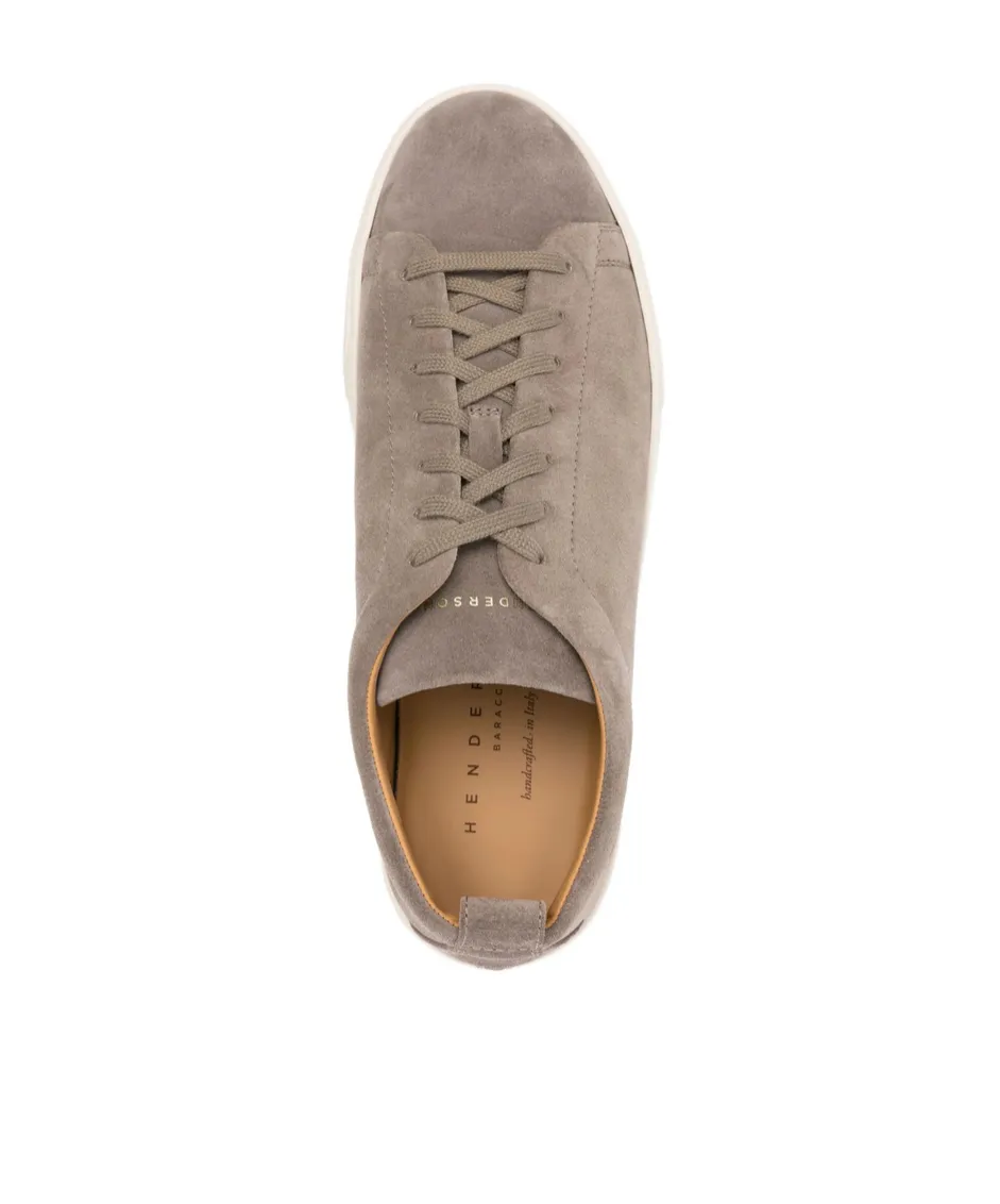 Suede Lace-Up Sneakers