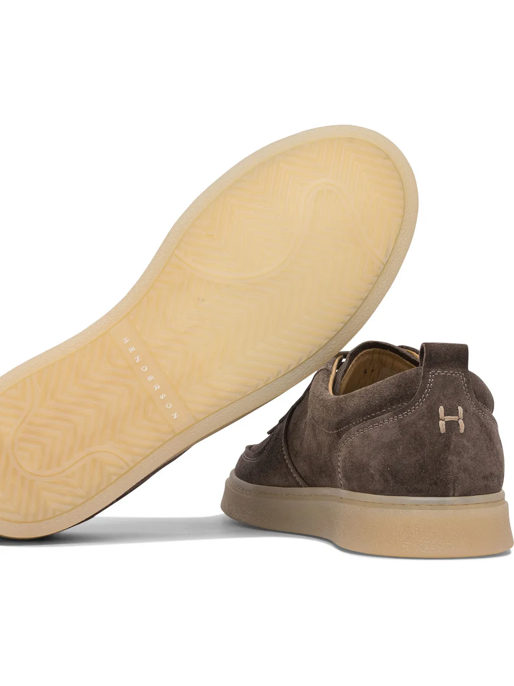 Suede Lace-Up Trainers