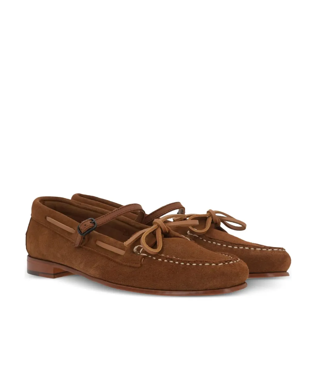 Lorea Bow Mary-Jane Loafers