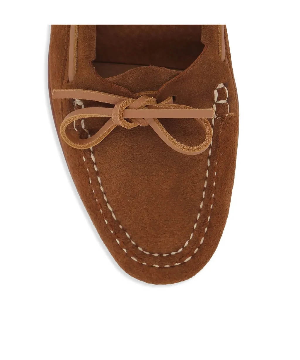 Lorea Bow Mary-Jane Loafers