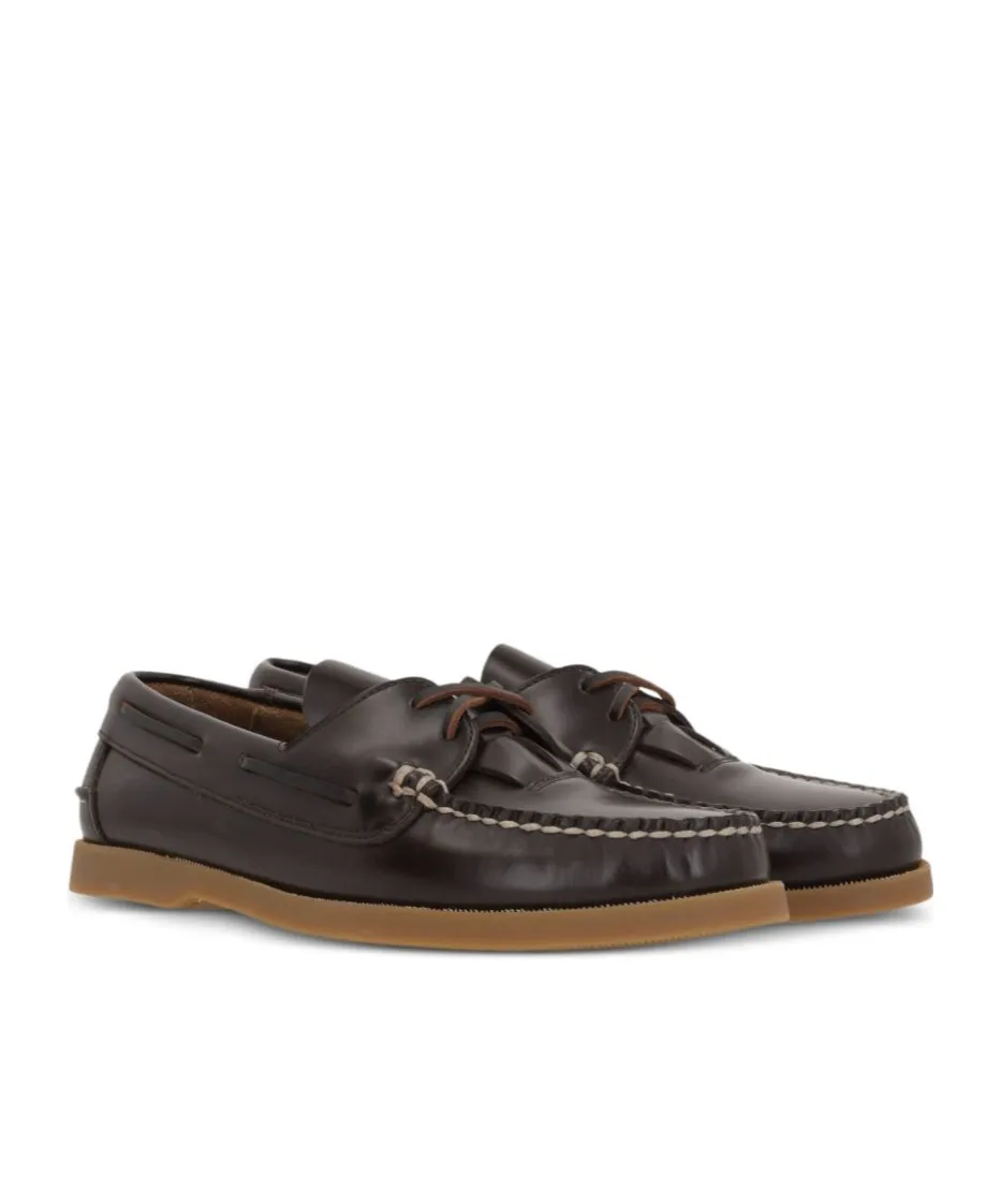 Saler Nautic Lace-Up Boat Shoes