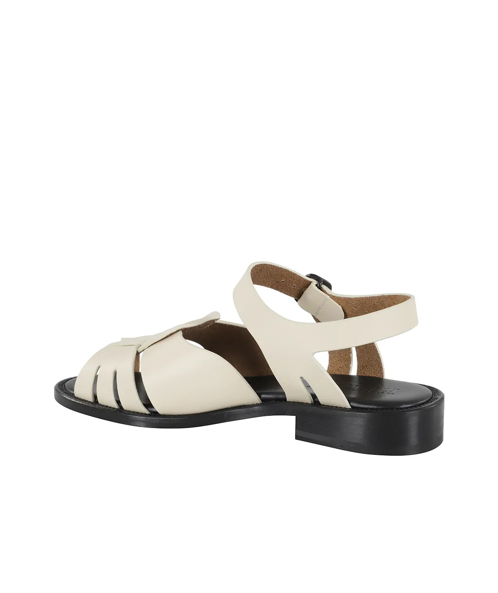 Round-Headed Flat Sandals