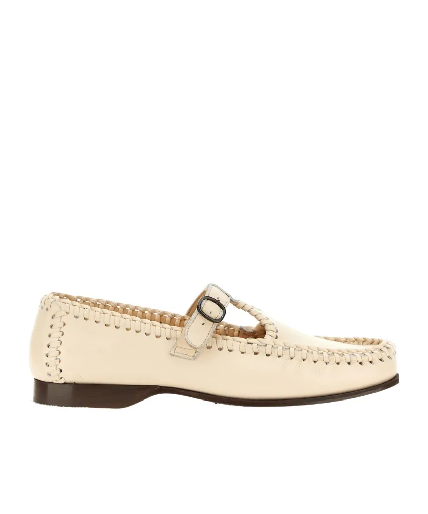 Alcover T-Bar Strap Moccasins