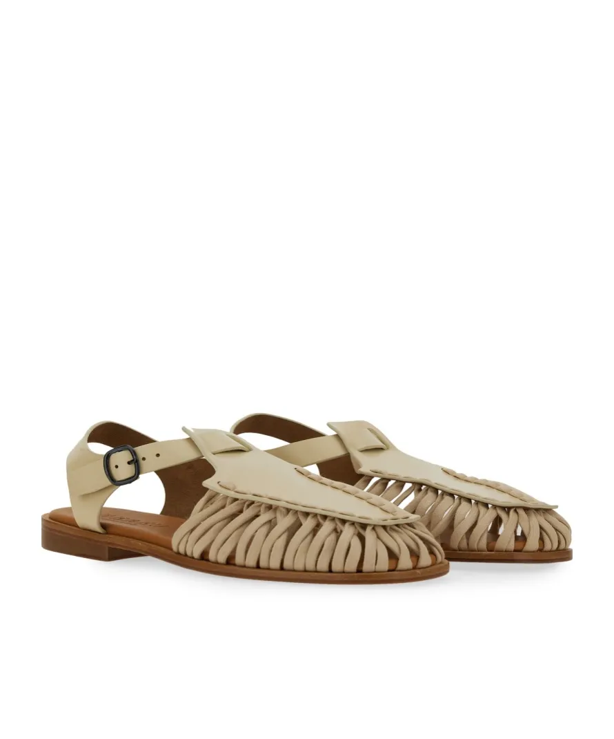 Logo Flat Sandals