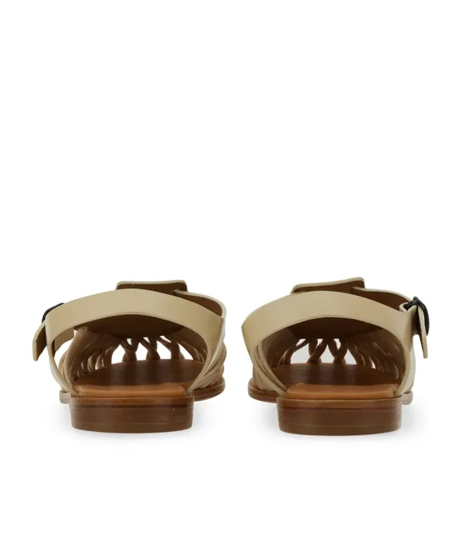 Logo Flat Sandals