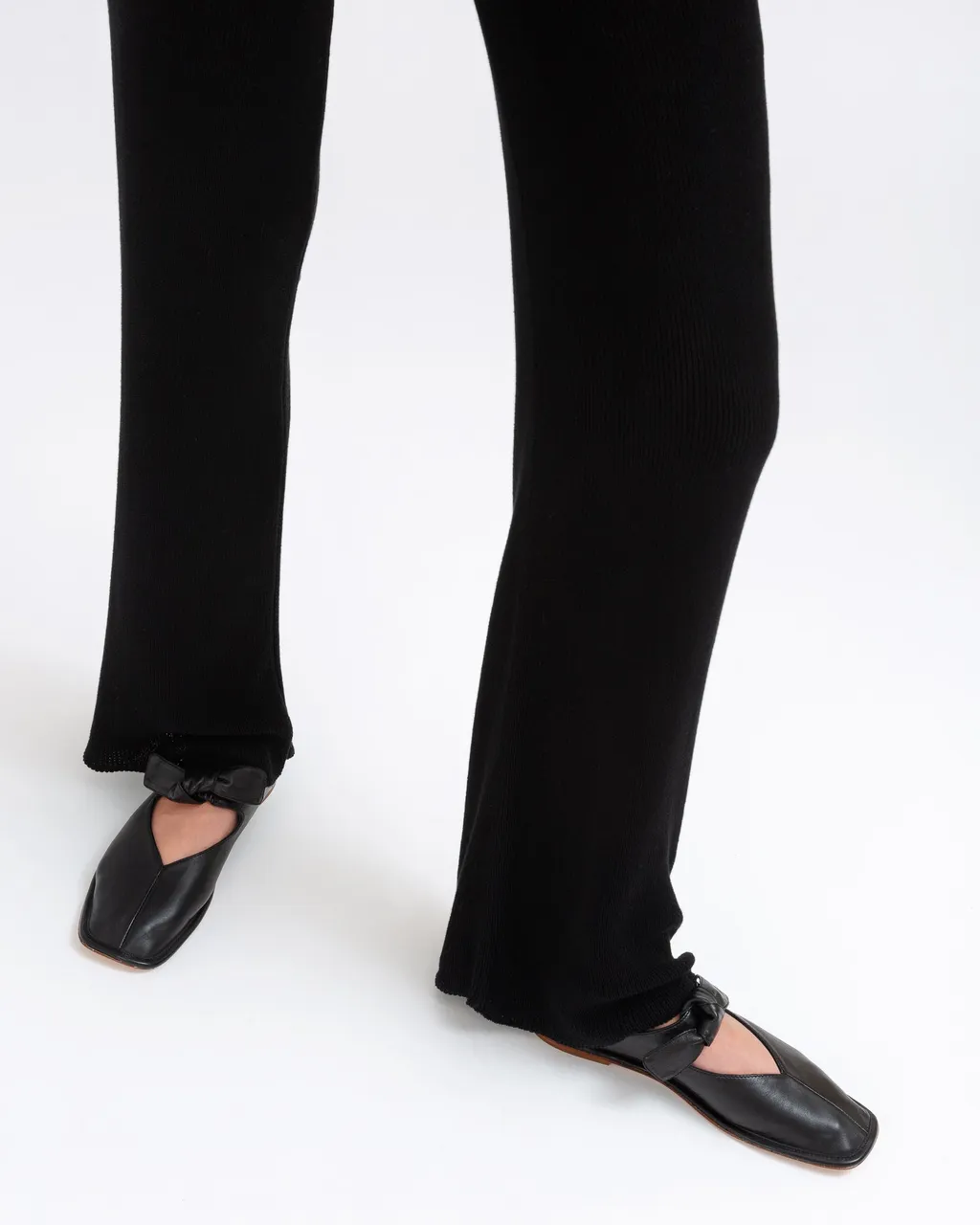 Llasada Square-Toe Ballet Flats