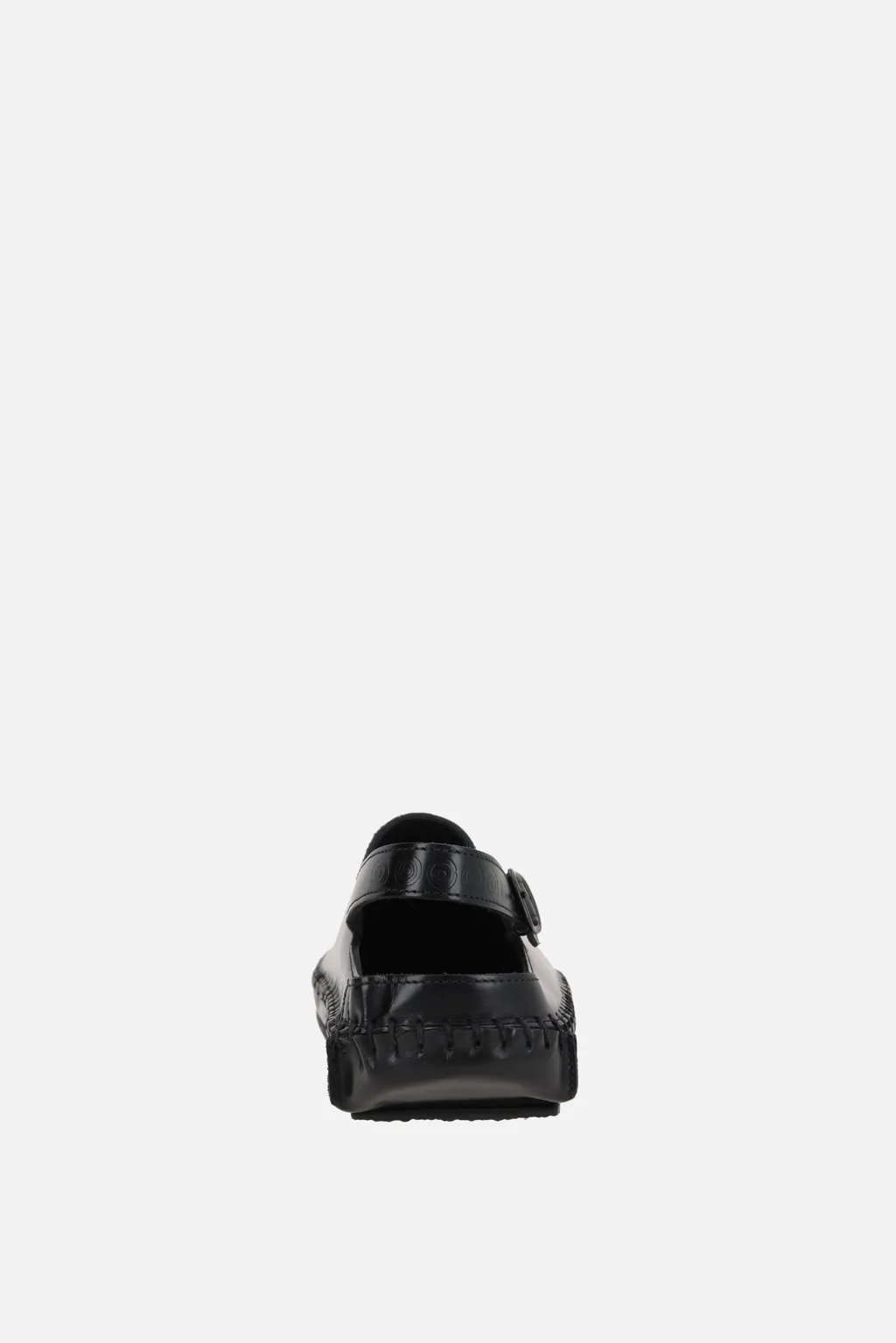 Round-Toe Slingback Sandals