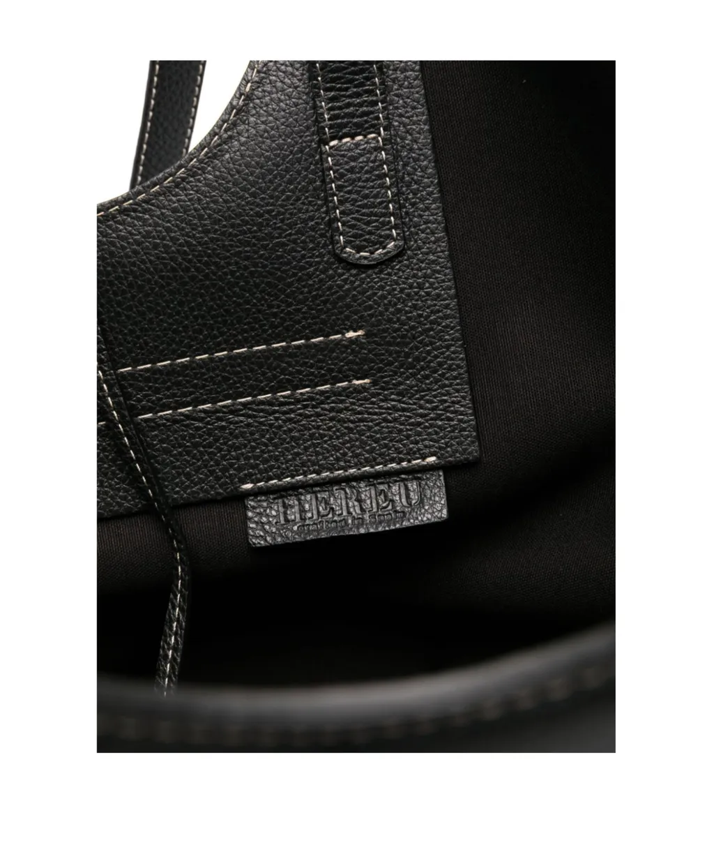 Small Cala Leather Tote Bag