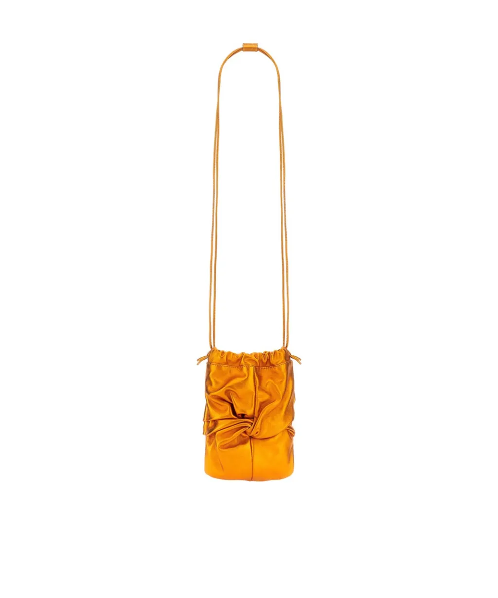 Ronet Twist Detailed Mini Crossbody Bag