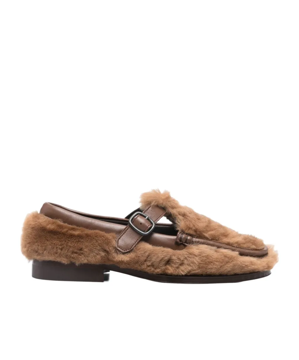 Round Head Loafer Shoes