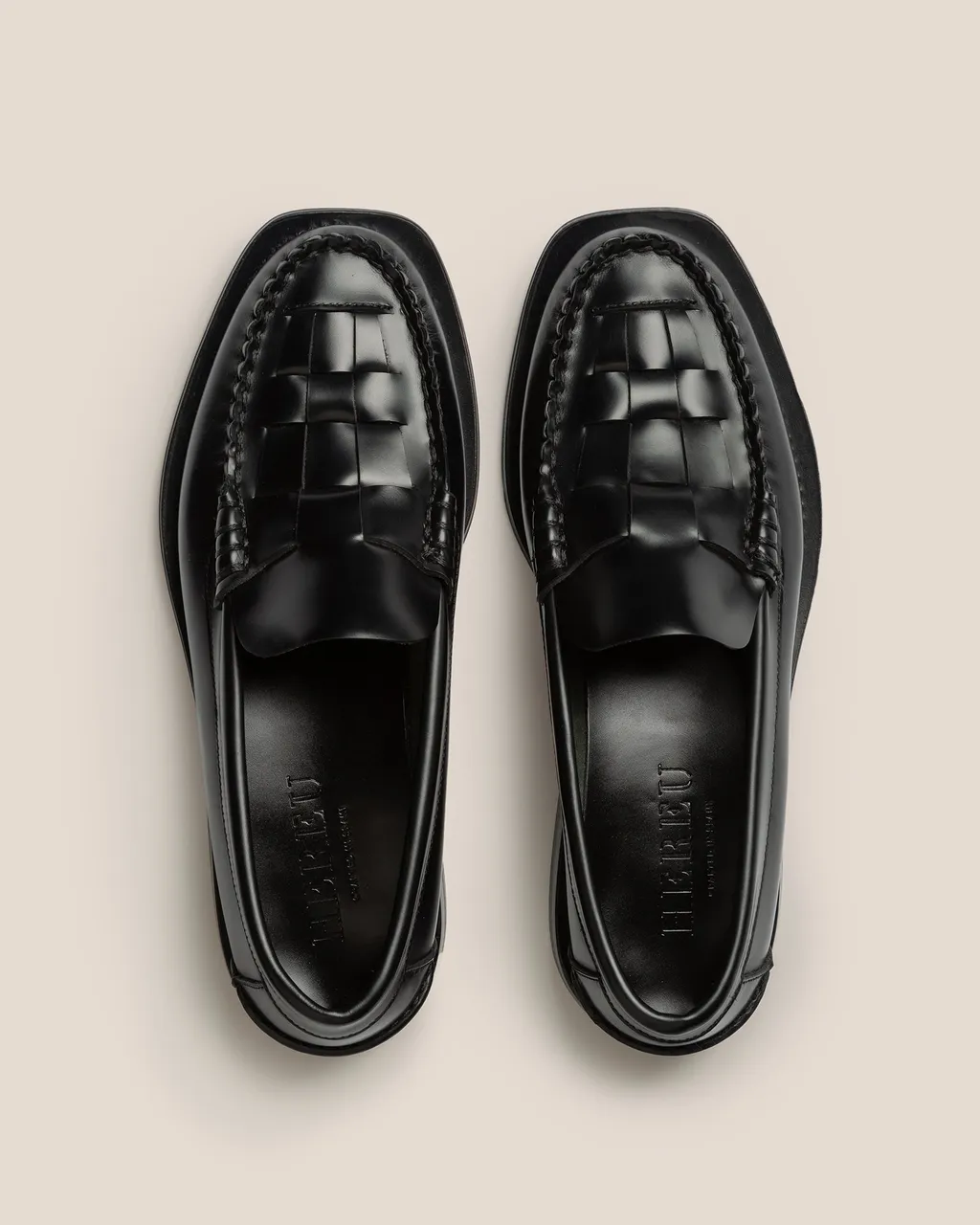 Nombela Woven-Designed Slip-On Loafers