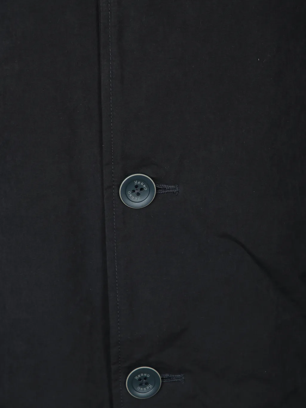 Waxed Button-Front Coat