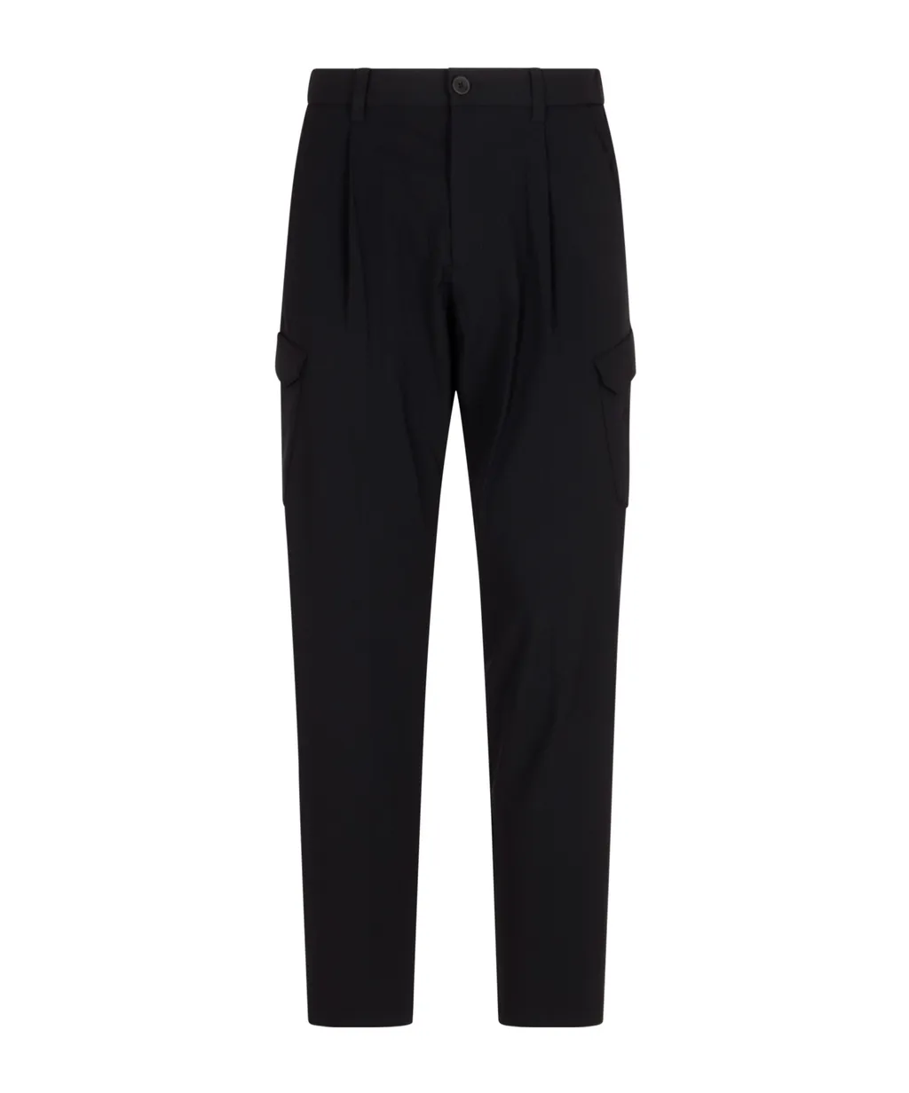 Elasticated Waistband Cargo Trousers