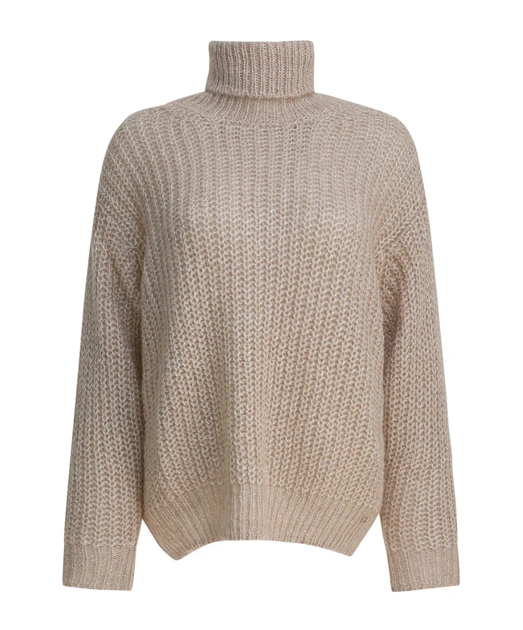 Roll Neck Knitted Jumper