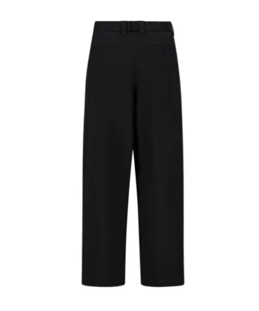 Stretch Wide-Leg Pants