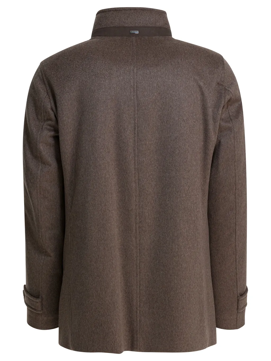 Long-Sleeved Straight-Hem Jacket