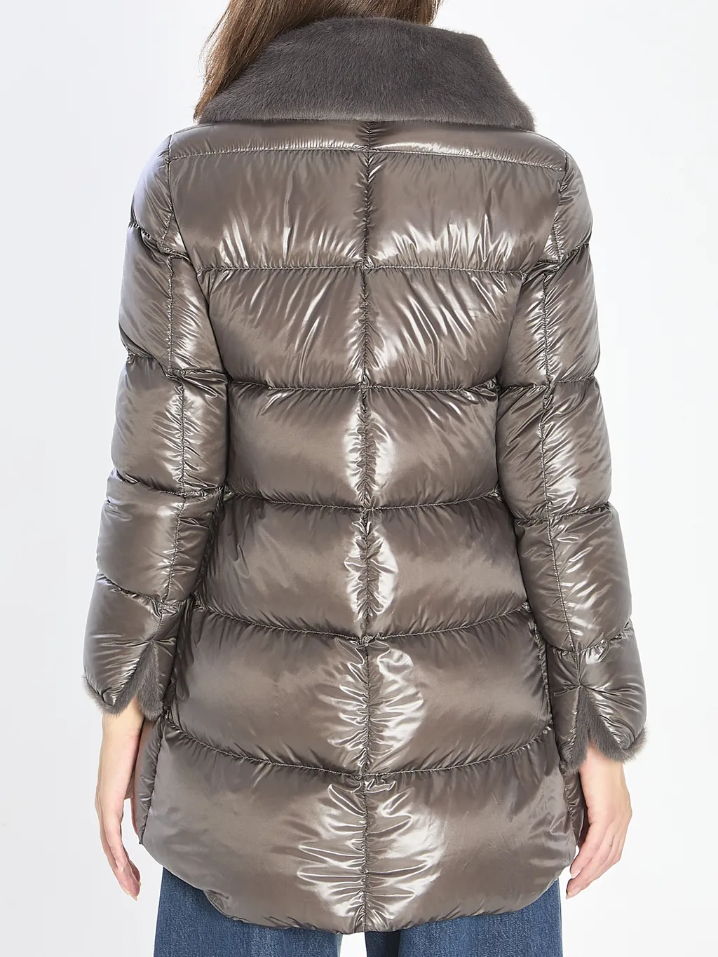 Padded Zip-Up Down Jacket