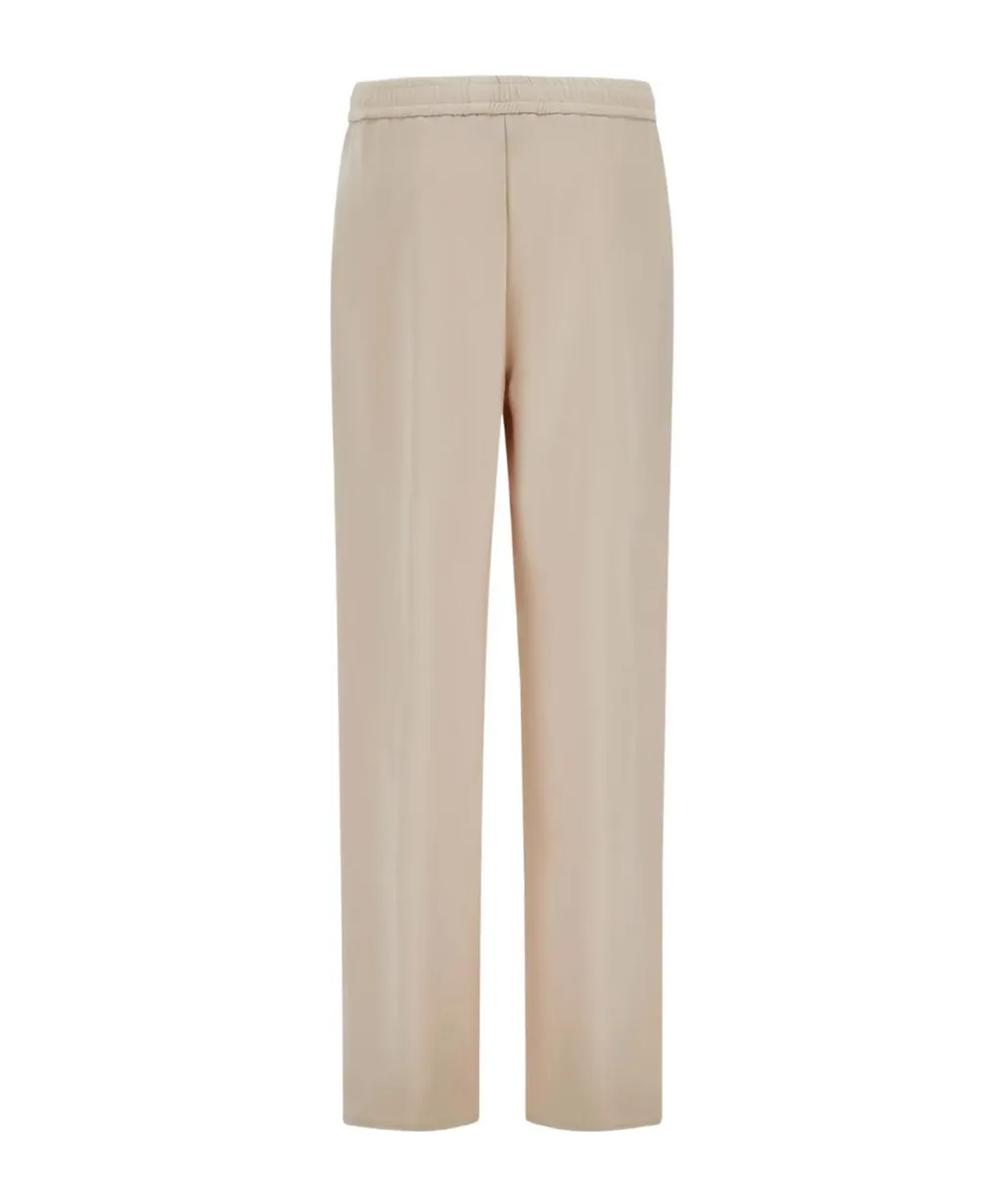 Drawstring Straight Leg Trousers