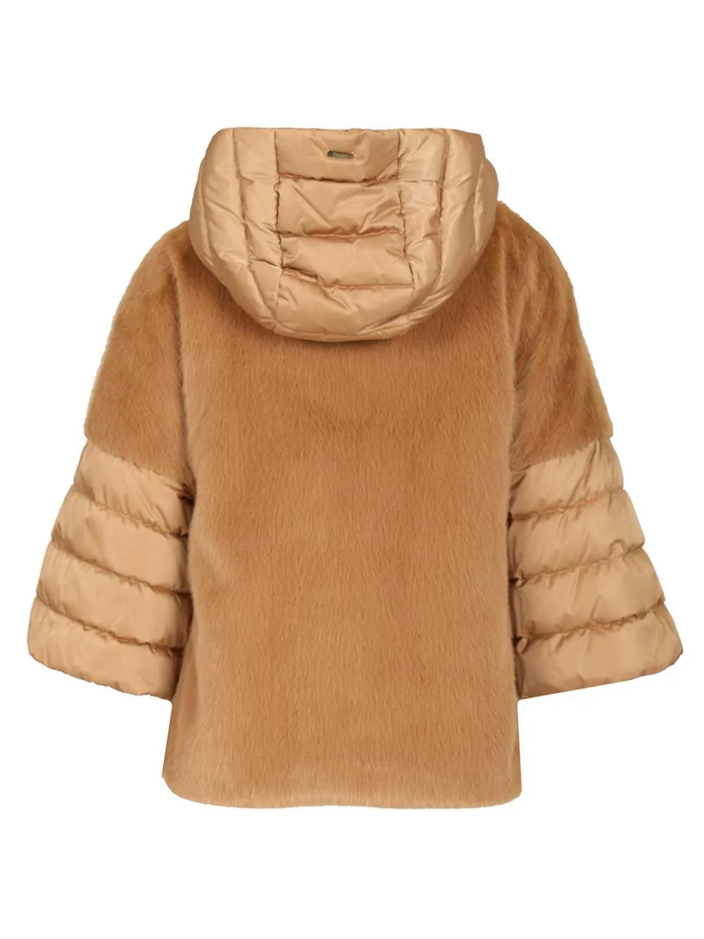 Satin Alternative Fur Cape