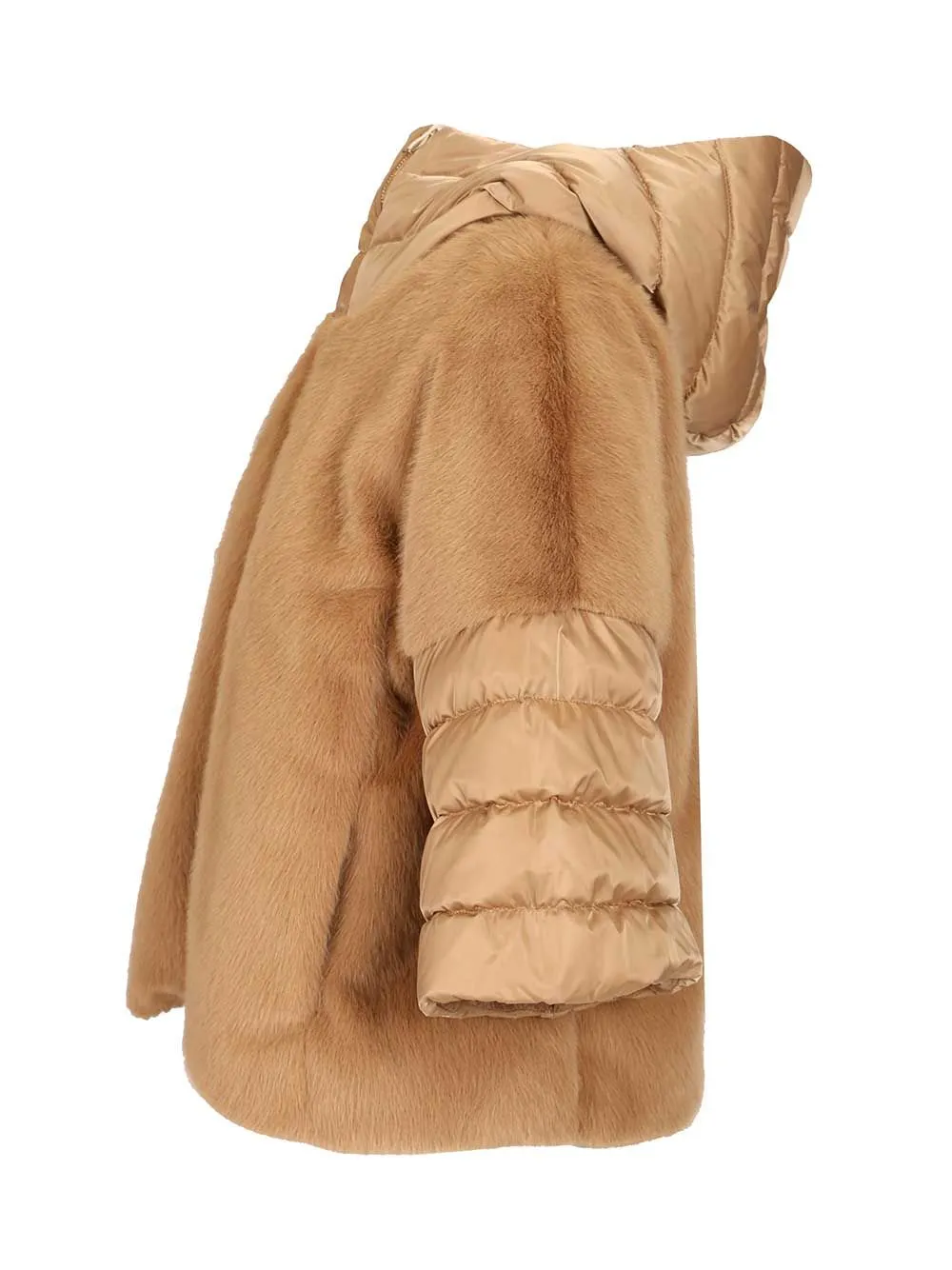 Satin Alternative Fur Cape