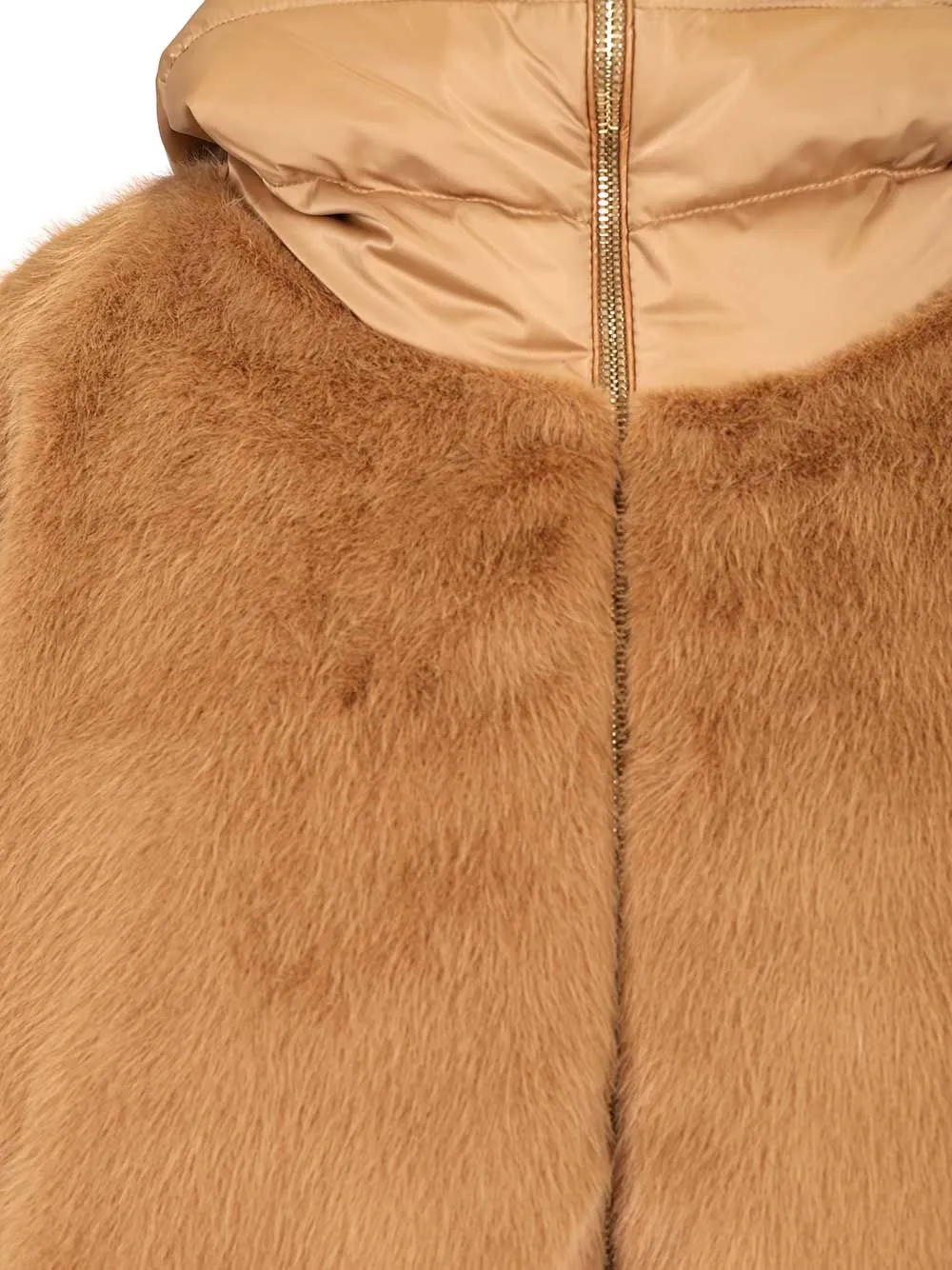 Satin Alternative Fur Cape