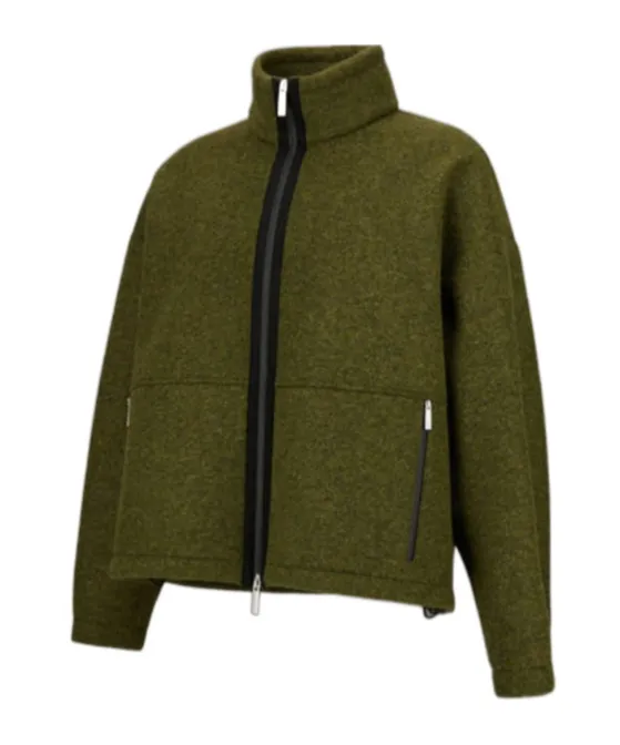 Laminar Jacket In Technical Wool
