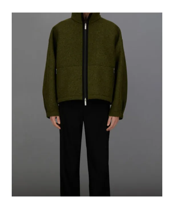 Laminar Jacket In Technical Wool