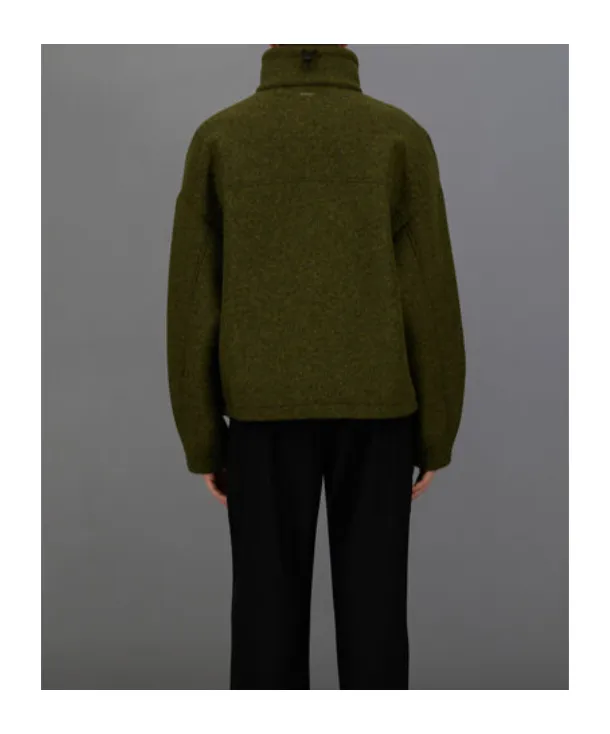Laminar Jacket In Technical Wool