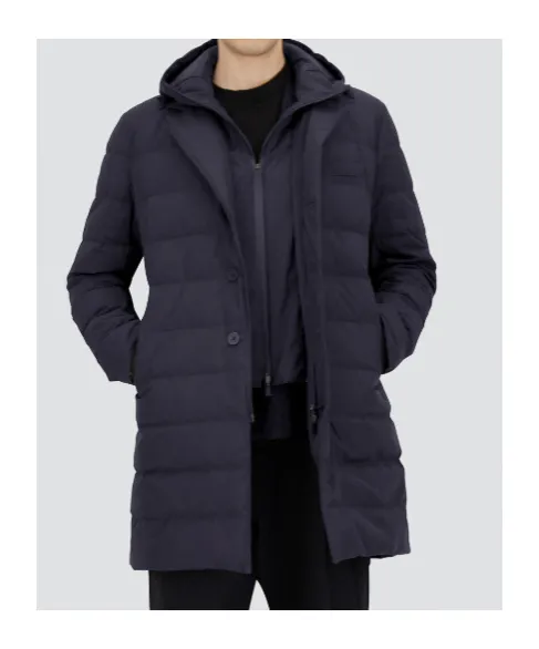 Buttoned Padded Coat
