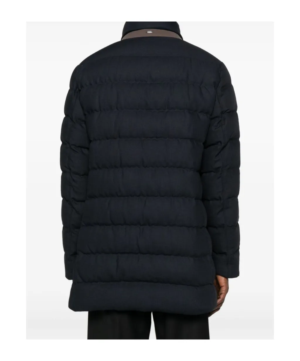 High Neck Quilted Padded Jacket