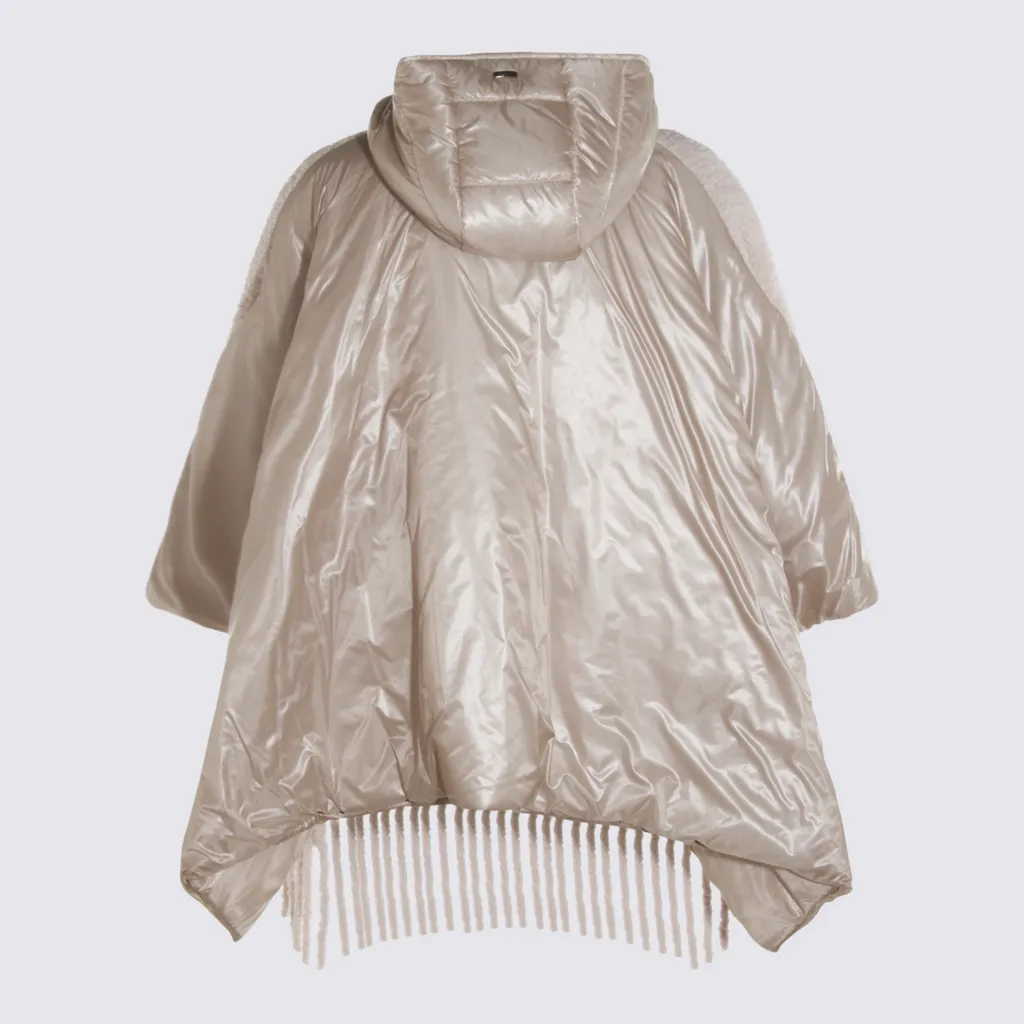 Hooded Fringed Coat