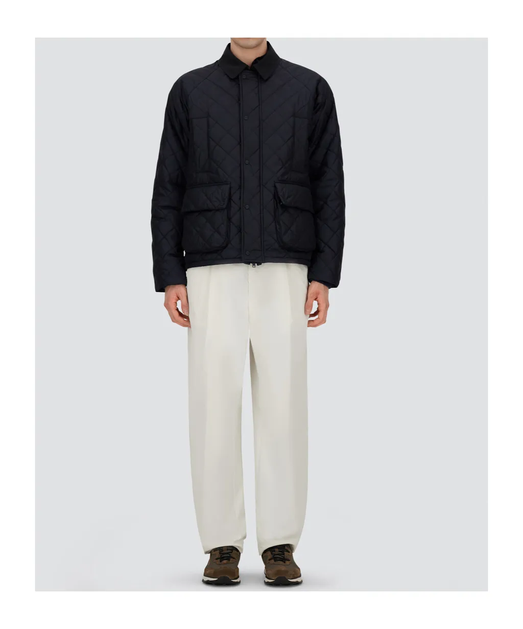 Flap Pocket Quilted Jacket