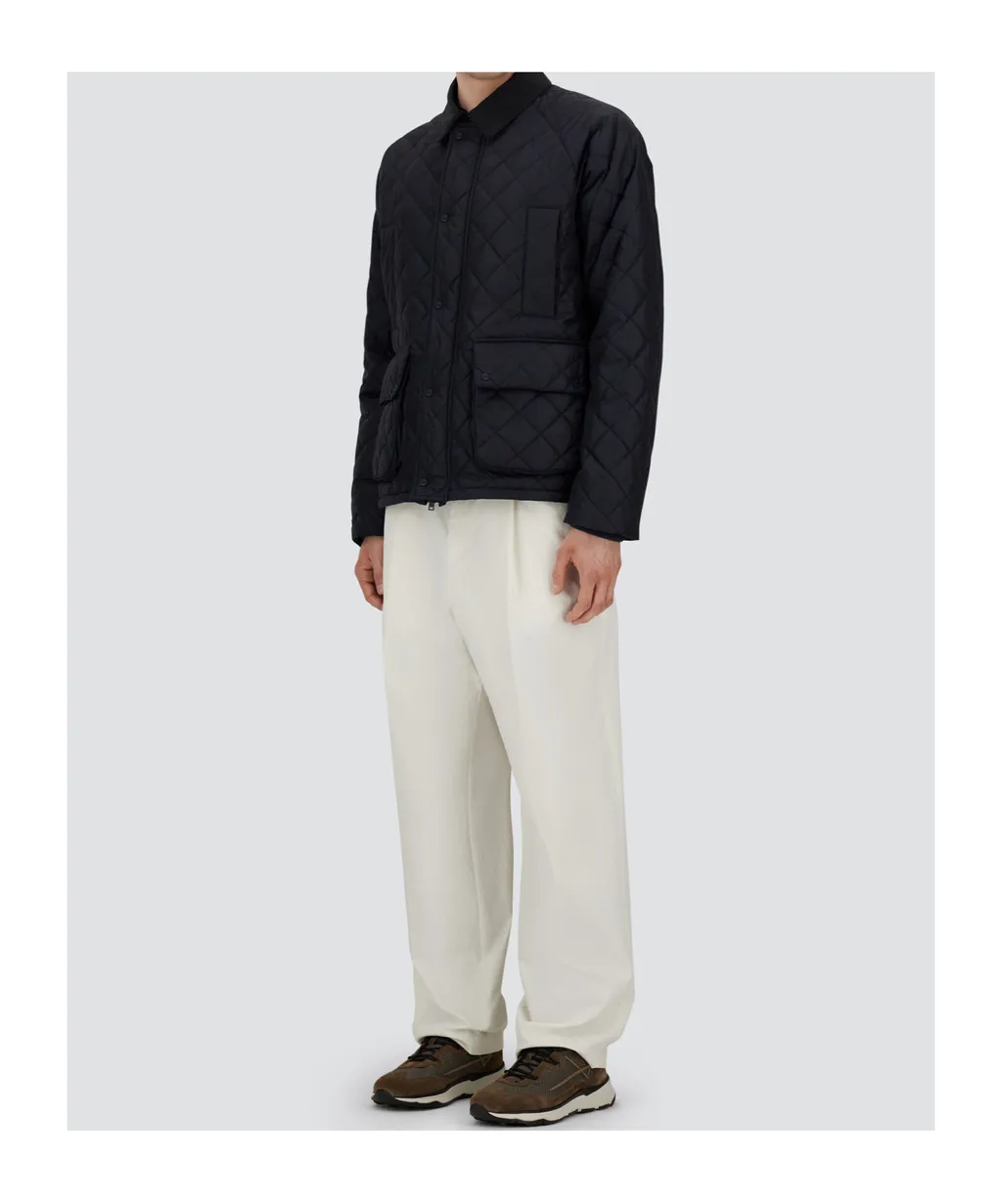 Flap Pocket Quilted Jacket