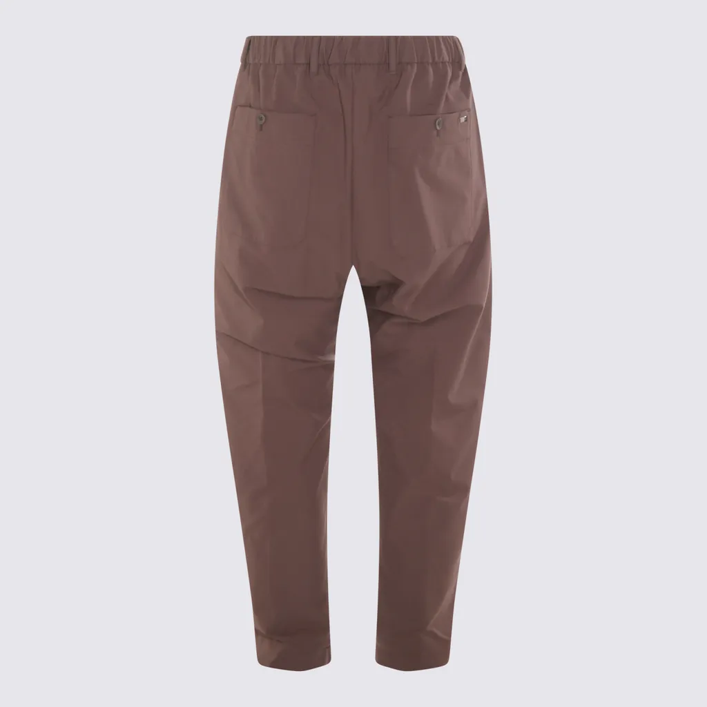 Drawstring Pleated Trousers